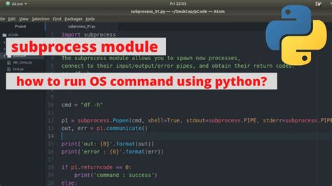 demo 注意点 1. . Python subprocess stream output